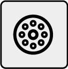 50%的(de)压(ya)缩(suo)即可起到(dao)密封（水、灰尘(chen)、空(kong)气）的(de)作用