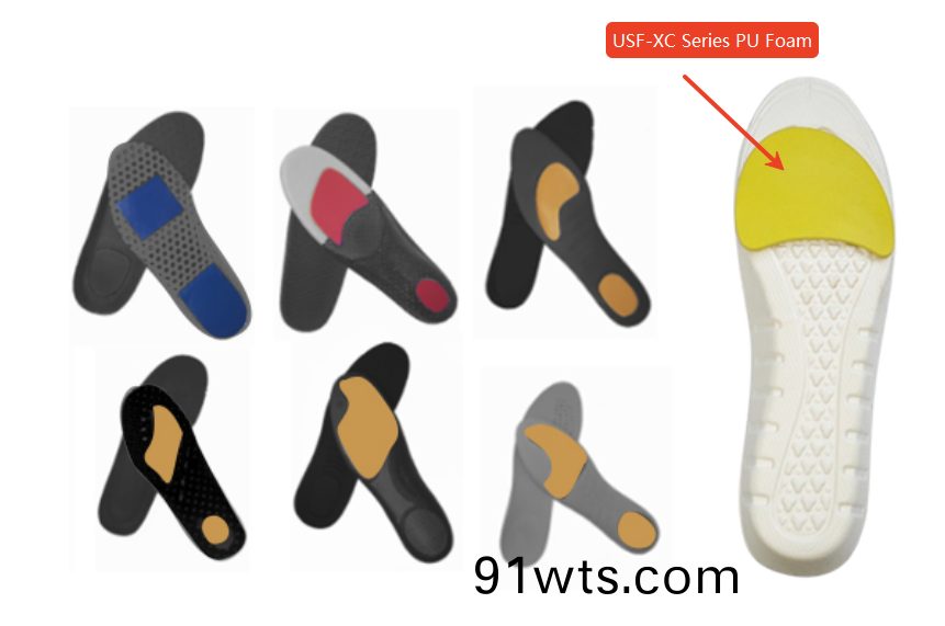 Ứng dụng của bọt Pu trong đế lót